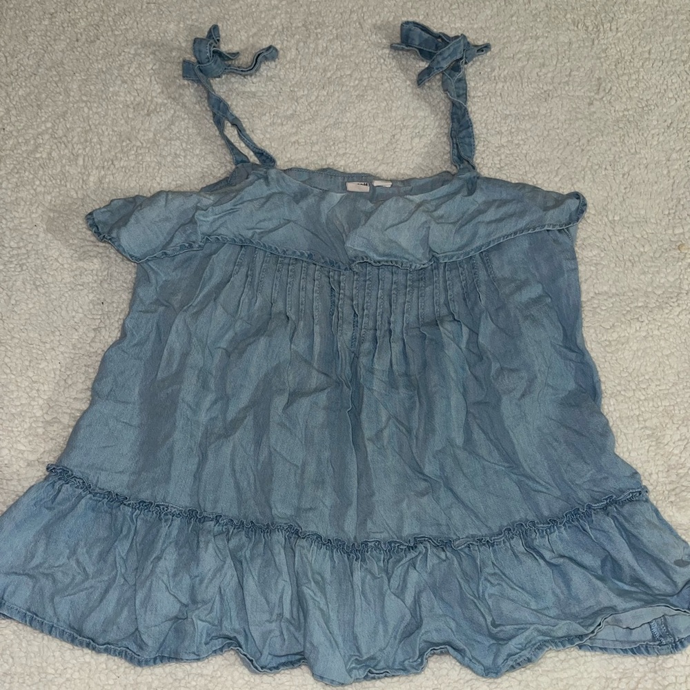 Melrose And Market Blue Tank Top